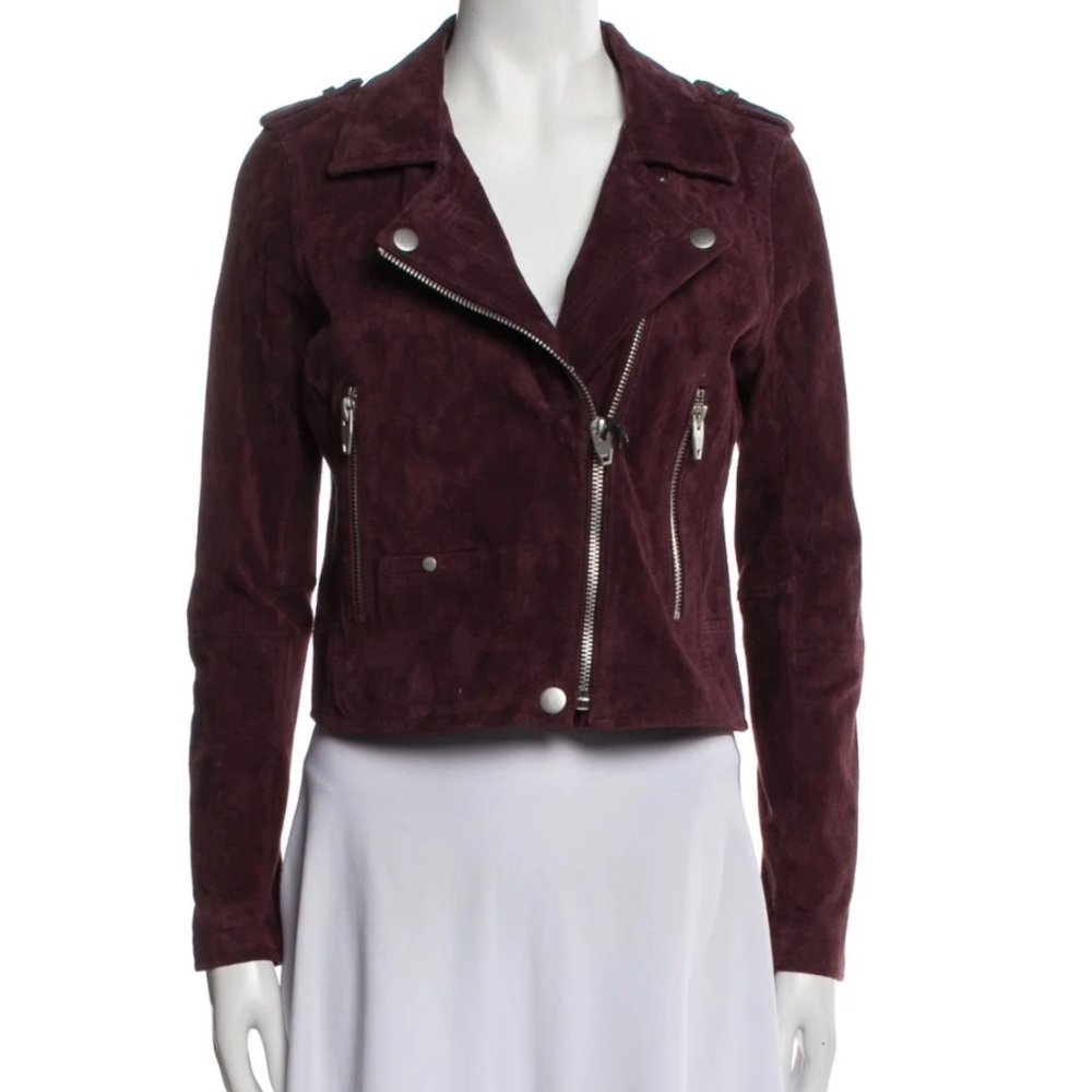 Blank NYC Suede Moto-Jacket